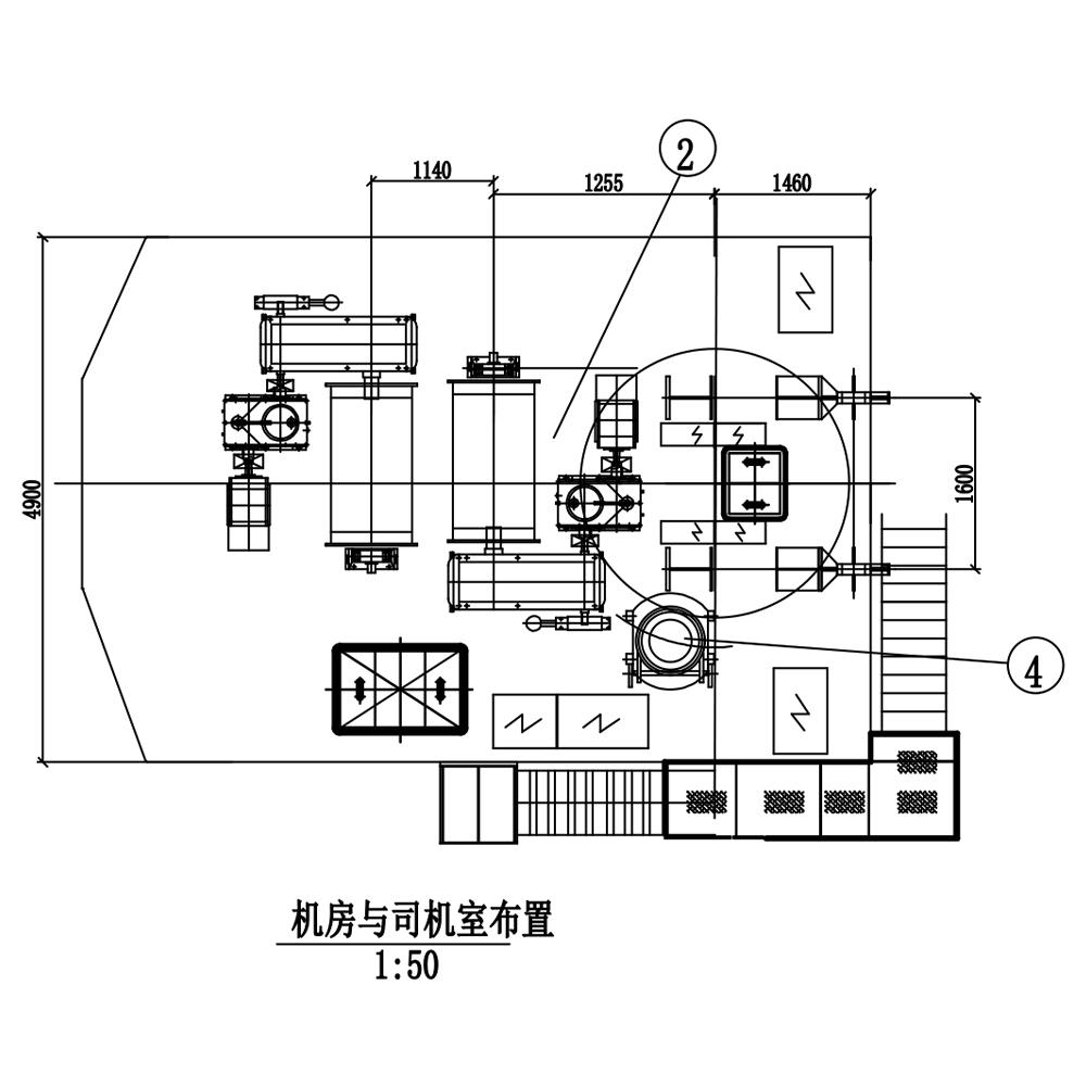 FQ515-FQ4040齿条变幅浮式抓斗起重机参数表