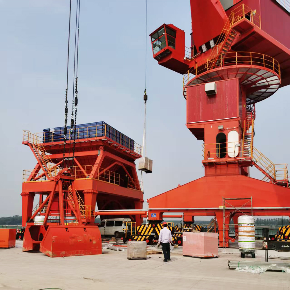 MQ2530抓斗起重机及除尘料斗